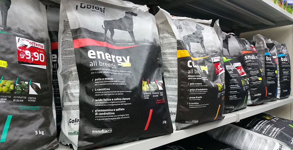 Reparto alimentazione e cura animali